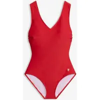 Bonprix Maillot 1 pièce sculptant à col en V, maintien modéré