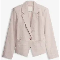 Bonprix Blazer à carreaux écossais