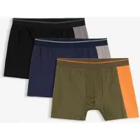 Bonprix Lot de 3 boxers midi coton