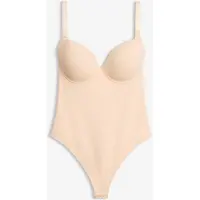 Bonprix Body sculptant dos nu avec bretelles multipositions, maintien modéré