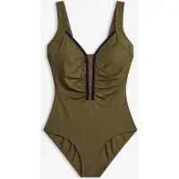 Bonprix Maillot 1 pièce à passepoil