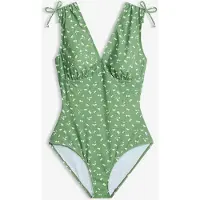 Bonprix Maillot 1 pièce sculptant à larges bretelles, maintien léger