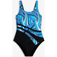 Bonprix Maillot 1 pièce sculptant, maintien modéré