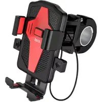 TOP Support universel pour téléphone portable, Support pour smartphone, Noir