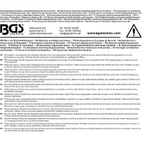 Bgs Douille longue 6 pans pro torque carré 12.5 mm 1/2" taille 13 mm