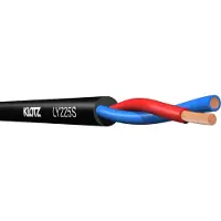 Klotz LY225S.050 rouleau de câble d'enceinte twinaxial 2 x 2,5 mm² - 50 m