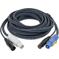 DAP FP18 câble hybride PowerCON - XLR 5 broches, 10 m