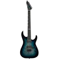 ESP E-II M-II HT Mercury Blue Burst guitare électrique avec étui