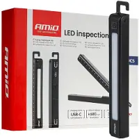 Amio Lampe torche 04670 17 mm 24 mm 187 mm ABS (copolymère d'acrylonitrile-butadiène-styrène) 73 g
