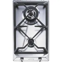 Smeg Table De Cuisson à Gaz Srv532gh3 30 Cm 2 Feux