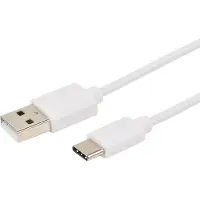 Erard 722444 - Câble Usb 2.0 - A M / C M - 3a - Blanc - 2m -