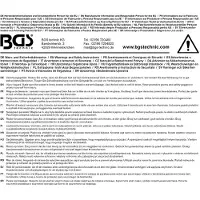 Bgs Douille douze pans profonde entraînement carré intérieur 6,3 mm (1/4") SW 12 mm - 10712