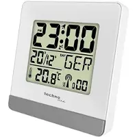 Technoline WT 260 Réveil numérique Blanc et Gris