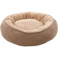 Flamingo Lit pour chien fermeture éclair Colette Rond 46 cm Taupe