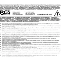 Bgs Douille à choc, six pans, longue 25 mm (1") 24 mm (24 mm)