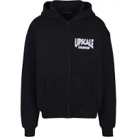 Mister tee Veste de survêtement noir / blanc