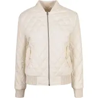 Urban Classics Veste mi-saison 'Diamond' crème