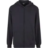 Urban Classics Basic Full Zip Sweatshirt Bleu L Homme