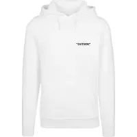 Mister tee Sweat-shirt 'Out$ide' noir / blanc