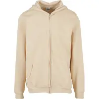 Urban Classics Basic Full Zip Sweatshirt Beige M Homme
