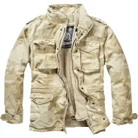 Brandit Veste mi-saison 'Giant' beige / sable / beige foncé