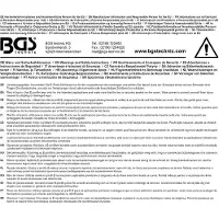 Bgs Clé polygonales double embouts avec têtes polygonales profil E E14 x E18