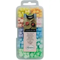 Aladine - Kit de cire à cacheter , 10 couleurs - Couleurs pastel