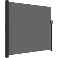 vidaXL -Pare-brise 180 x 500 cm Anthracite -effacé