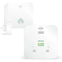 Elro Connects SF500S Kit Détecteur de fumée - Kit complet K2 Connector + 3x Kit détecteur de fumée sans fil - Avertit par smartphone