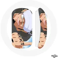 MANIACASE Souris Sans Fil - - Trafalgar Law - Compatible Mac et PC - Clé USB incluse - Blanc