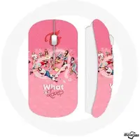 MANIACASE Souris Sans Fil TWICE Logo Rouge Affiche What Is Love