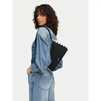 Karl lagerfeld JEANS Sac bandoulière noir / blanc