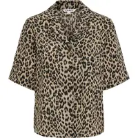 ONLY Chemisier 'ONLEMMIA' beige / noisette / noir