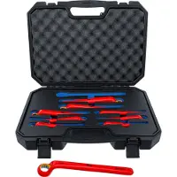 Bgs VDE Jeu de clés polygonales à moyeu déporté SW 10 - 24 mm 9 pces - 72035