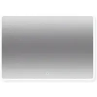 Sensahome : miroir de salle de bains vec éclairage LED – intensité réglable – miroir mural – miroir de salle de bains/de maquillage – 60 x 80 cm