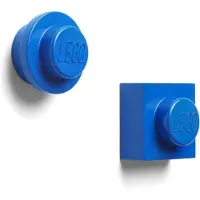 LEGO Aimants - 2 pièces - Bleu - - UneTaille - Jouets Magnétiques