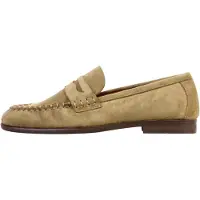 Super Mode Mocassin à enfiler - - Joalice - Vert - Talon plat - Dessus synthétique