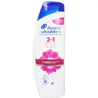 Head & shoulders Hs Smooth Silky Anti-Schuppen Shampooing & Spü lung 400Ml