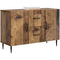 vidaXL Buffet en bois recyclé 89 x 34,5 x 60 cm, aggloméré