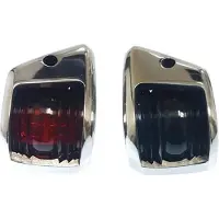 Goldenship Stainless Steel 65ma Port/starboard Navigation Led Light Kit 39x56x76 Mm 12v 2 Units Argenté