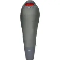 Robens Snowfall I +2°c Sleeping Bag Gris Long / Central Zipper