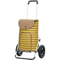 Andersen Shopper Cabas 'Eske' noisette / jaune