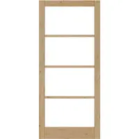 vidaXL Porte d'intérieur ORKDAL marron 93 x 211 cm