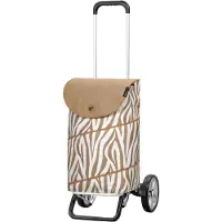 Andersen Shopper Valisette 'Tyra' noisette / noir / blanc