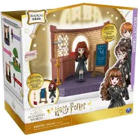 Harry Potter Classe de charmes magiques du monde magique avec figurine exclusive Hermione Granger et accessoires, jouets pour enfants partir de
