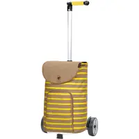 Andersen Shopper Valisette 'Eske' noisette / jaune