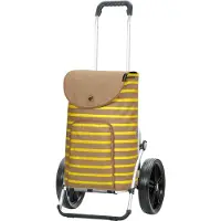 Andersen Shopper Valisette 'Royal Eske' beige / jaune