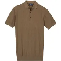 Baileys Modern Fit Polo en maille marron,