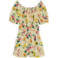 We fashion Ensemble moutarde / citron vert / vert foncé / fuchsia
