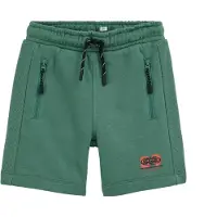 We fashion Pantalon vert foncé / orange / noir